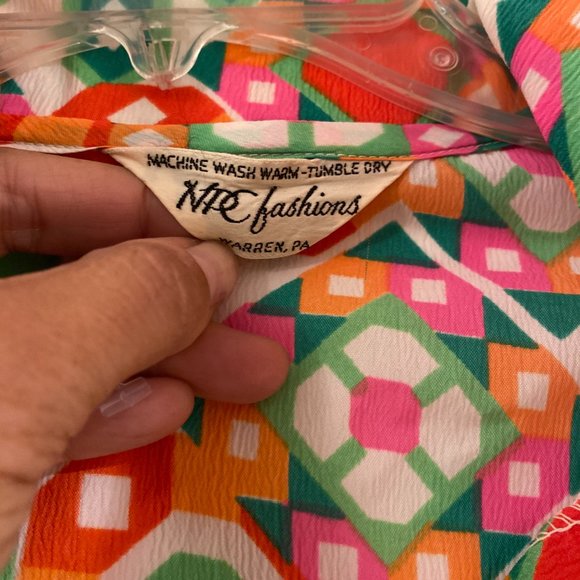 Vintage Shirt Dress - Picture 2 of 4